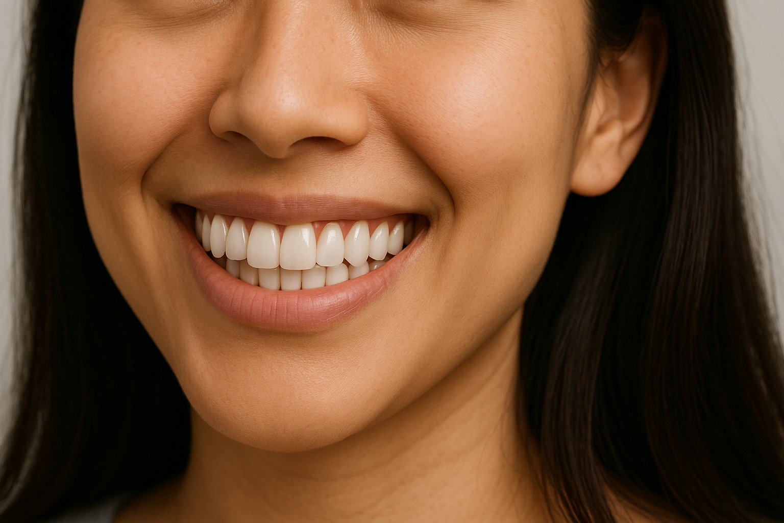 asian-woman-smiling-showing-straight-teeth-after-invisalign-clear-aligner-treatment-in-singapore